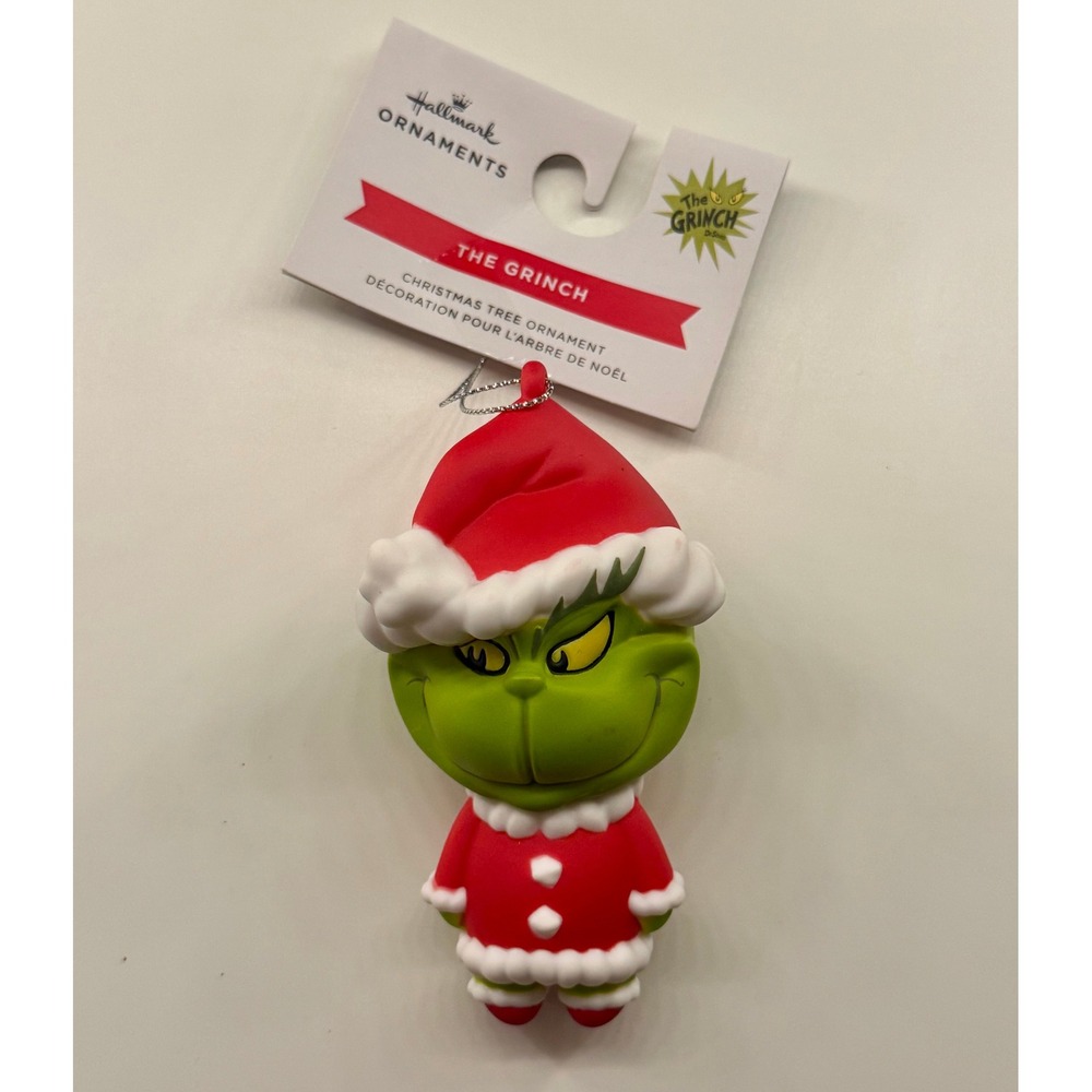 The Grinch | Christmas Tree Ornament | Hallmark |  Dr Seuss NWT